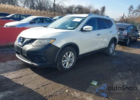 2016 Nissan Rogue Sv from USA, damaged, VIN KNMAT2MT2GP622189